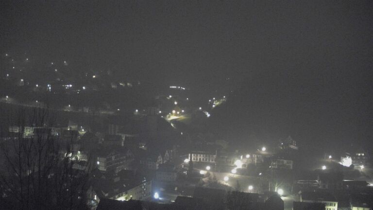 Dieses Bild zeigt eine Webcam-Aufnahme von Ottenhöfen, aufgenommen am Montag, den 26.01.2026 um 03:30 Uhr