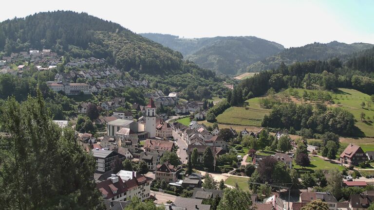 Dieses Bild zeigt eine Webcam-Aufnahme von Ottenhöfen, aufgenommen am Mittwoch, den 24.06.2026 um 11:10 Uhr