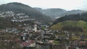 Dieses Bild zeigt eine Webcam-Aufnahme von Ottenhöfen, aufgenommen am Sonntag, den 15.02.2026 um 09:20 Uhr