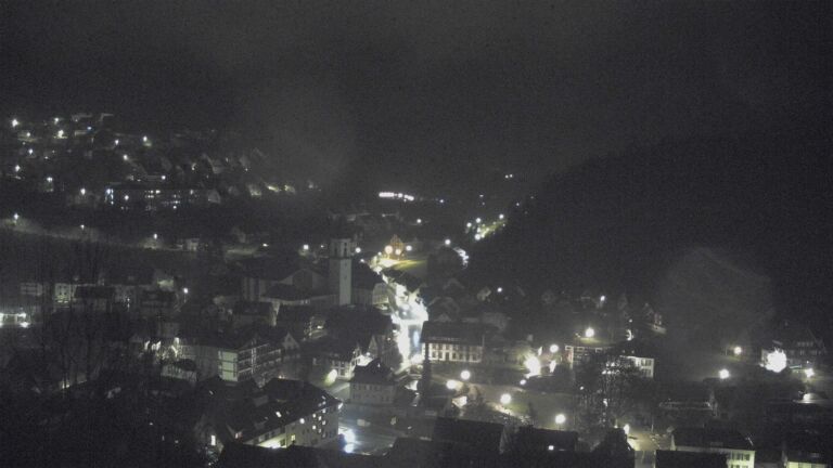 Dieses Bild zeigt eine Webcam-Aufnahme von Ottenhöfen, aufgenommen am Sonntag, den 12.04.2026 um 03:00 Uhr