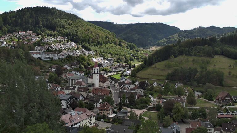 Dieses Bild zeigt eine Webcam-Aufnahme von Ottenhöfen, aufgenommen am Donnerstag, den 10.09.2026 um 14:20 Uhr