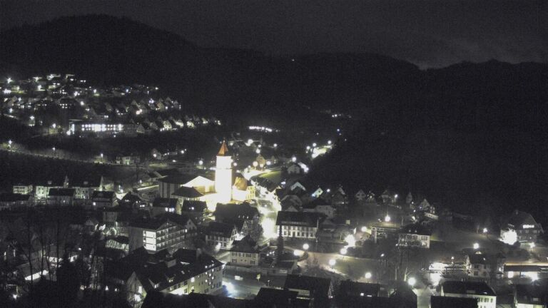 Dieses Bild zeigt eine Webcam-Aufnahme von Ottenhöfen, aufgenommen am Montag, den 26.01.2026 um 20:30 Uhr