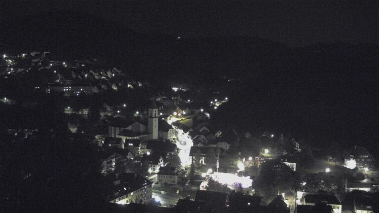 Dieses Bild zeigt eine Webcam-Aufnahme von Ottenhöfen, aufgenommen am Samstag, den 20.06.2026 um 00:30 Uhr