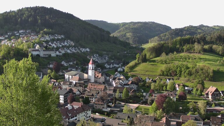 Dieses Bild zeigt eine Webcam-Aufnahme von Ottenhöfen, aufgenommen am Mittwoch, den 29.04.2026 um 07:50 Uhr