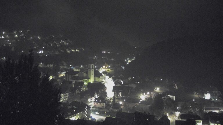 Dieses Bild zeigt eine Webcam-Aufnahme von Ottenhöfen, aufgenommen am Mittwoch, den 21.10.2026 um 05:40 Uhr