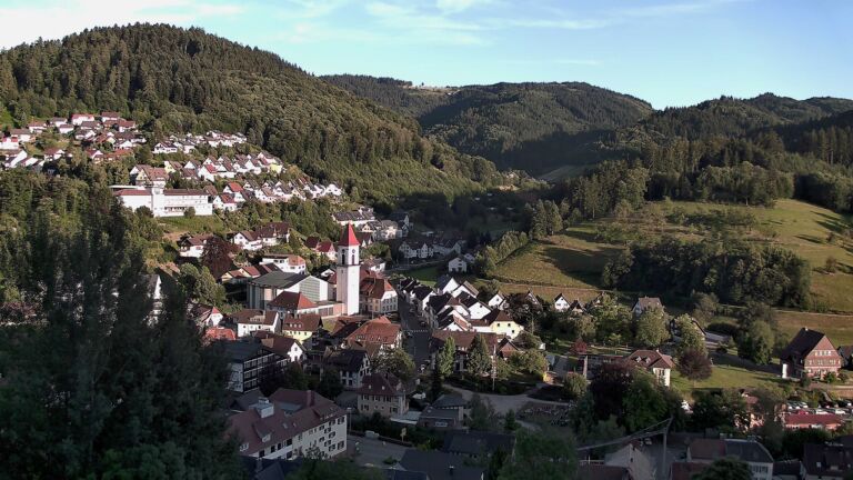Dieses Bild zeigt eine Webcam-Aufnahme von Ottenhöfen, aufgenommen am Freitag, den 03.07.2026 um 20:20 Uhr