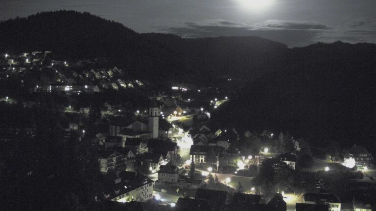 Dieses Bild zeigt eine Webcam-Aufnahme von Ottenhöfen, aufgenommen am Montag, den 04.05.2026 um 02:30 Uhr