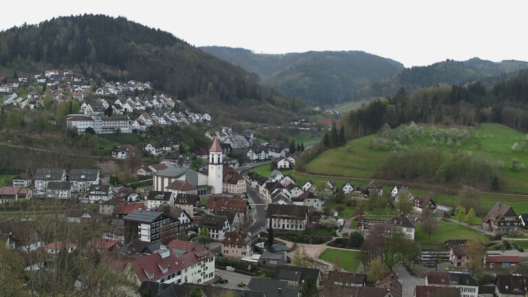 Dieses Bild zeigt eine Webcam-Aufnahme von Ottenhöfen, aufgenommen am Samstag, den 11.04.2026 um 07:40 Uhr