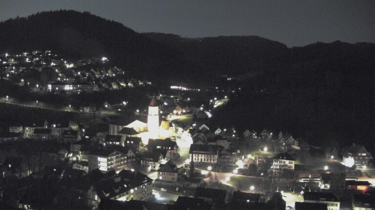 Dieses Bild zeigt eine Webcam-Aufnahme von Ottenhöfen, aufgenommen am Donnerstag, den 02.04.2026 um 22:30 Uhr