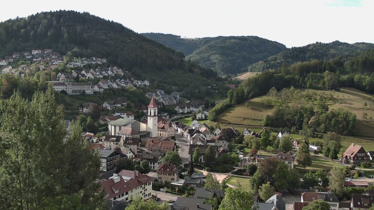 Dieses Bild zeigt eine Webcam-Aufnahme von Ottenhöfen, aufgenommen am Mittwoch, den 02.09.2026 um 09:10 Uhr
