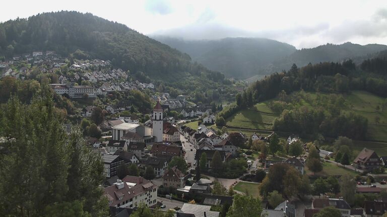 Dieses Bild zeigt eine Webcam-Aufnahme von Ottenhöfen, aufgenommen am Freitag, den 02.10.2026 um 11:50 Uhr