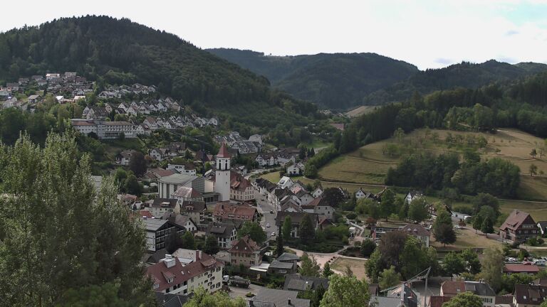 Dieses Bild zeigt eine Webcam-Aufnahme von Ottenhöfen, aufgenommen am Mittwoch, den 05.08.2026 um 10:40 Uhr