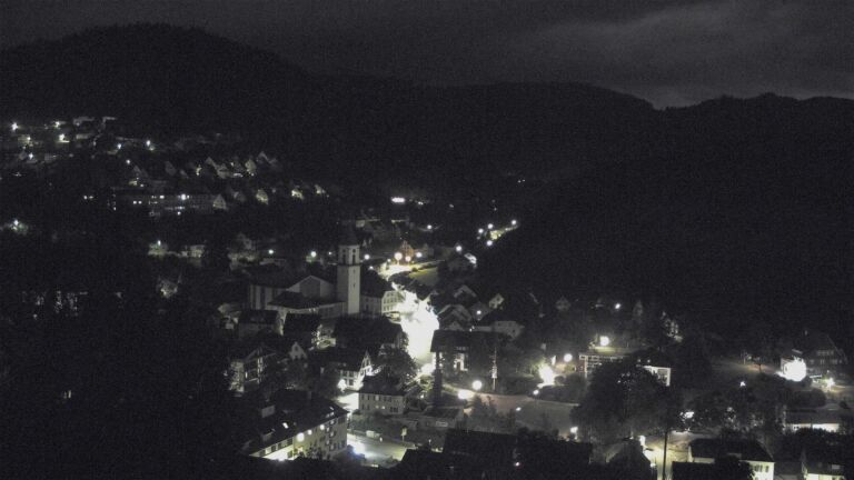 Dieses Bild zeigt eine Webcam-Aufnahme von Ottenhöfen, aufgenommen am Mittwoch, den 01.07.2026 um 03:00 Uhr