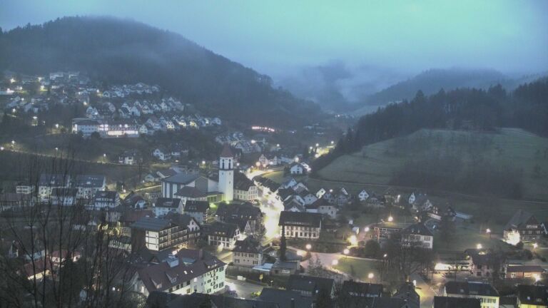 Dieses Bild zeigt eine Webcam-Aufnahme von Ottenhöfen, aufgenommen am Sonntag, den 29.03.2026 um 06:40 Uhr
