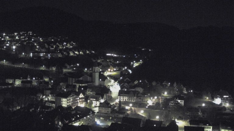 Dieses Bild zeigt eine Webcam-Aufnahme von Ottenhöfen, aufgenommen am Donnerstag, den 16.04.2026 um 23:00 Uhr