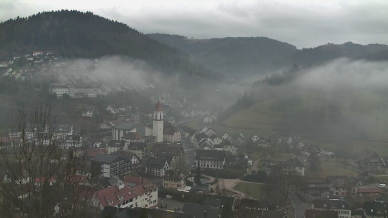 Dieses Bild zeigt eine Webcam-Aufnahme von Ottenhöfen, aufgenommen am Freitag, den 06.02.2026 um 10:30 Uhr