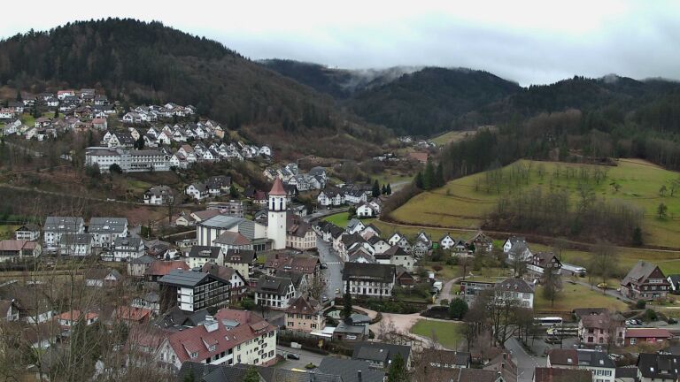 Dieses Bild zeigt eine Webcam-Aufnahme von Ottenhöfen, aufgenommen am Mittwoch, den 11.02.2026 um 11:40 Uhr