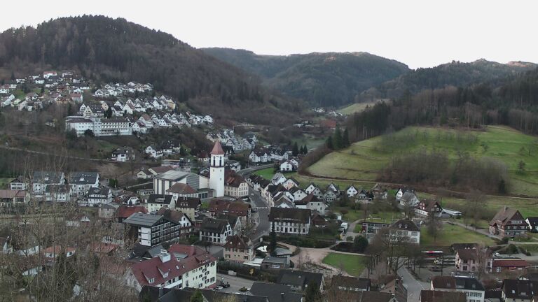 Dieses Bild zeigt eine Webcam-Aufnahme von Ottenhöfen, aufgenommen am Dienstag, den 03.03.2026 um 07:40 Uhr