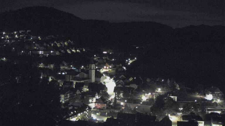 Dieses Bild zeigt eine Webcam-Aufnahme von Ottenhöfen, aufgenommen am Freitag, den 04.09.2026 um 04:30 Uhr