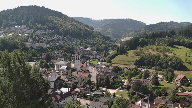 Dieses Bild zeigt eine Webcam-Aufnahme von Ottenhöfen, aufgenommen am Mittwoch, den 24.06.2026 um 10:40 Uhr