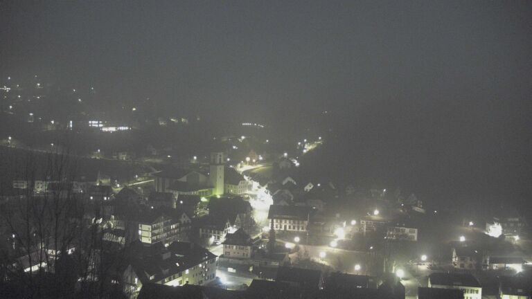 Dieses Bild zeigt eine Webcam-Aufnahme von Ottenhöfen, aufgenommen am Sonntag, den 01.02.2026 um 07:00 Uhr