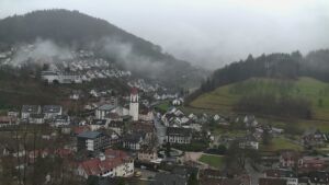 Dieses Bild zeigt eine Webcam-Aufnahme von Ottenhöfen, aufgenommen am Dienstag, den 24.02.2026 um 16:30 Uhr