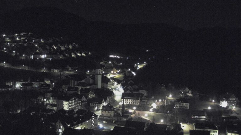 Dieses Bild zeigt eine Webcam-Aufnahme von Ottenhöfen, aufgenommen am Donnerstag, den 26.02.2026 um 04:30 Uhr
