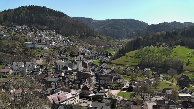 Dieses Bild zeigt eine Webcam-Aufnahme von Ottenhöfen, aufgenommen am Mittwoch, den 08.04.2026 um 14:40 Uhr