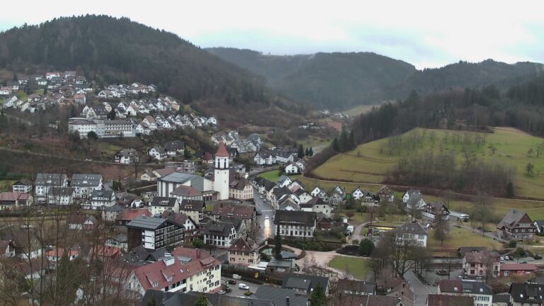 Dieses Bild zeigt eine Webcam-Aufnahme von Ottenhöfen, aufgenommen am Mittwoch, den 11.02.2026 um 08:00 Uhr