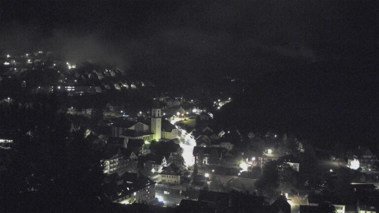 Dieses Bild zeigt eine Webcam-Aufnahme von Ottenhöfen, aufgenommen am Mittwoch, den 14.10.2026 um 05:30 Uhr
