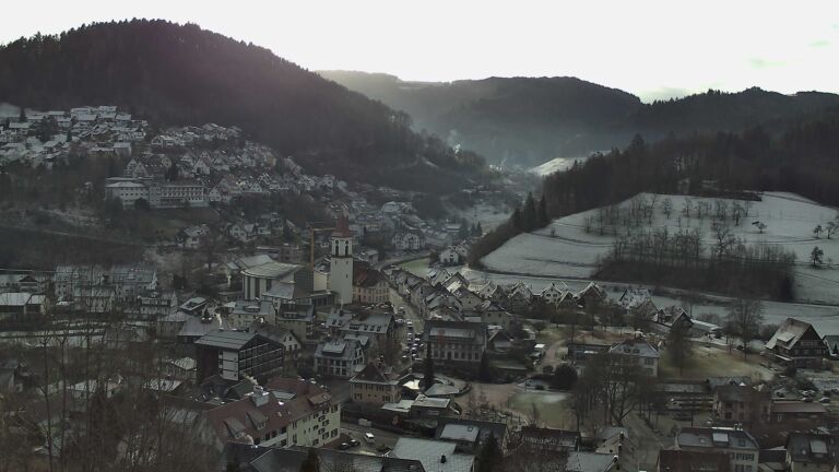 Dieses Bild zeigt eine Webcam-Aufnahme von Ottenhöfen, aufgenommen am Mittwoch, den 31.12.2025 um 10:40 Uhr