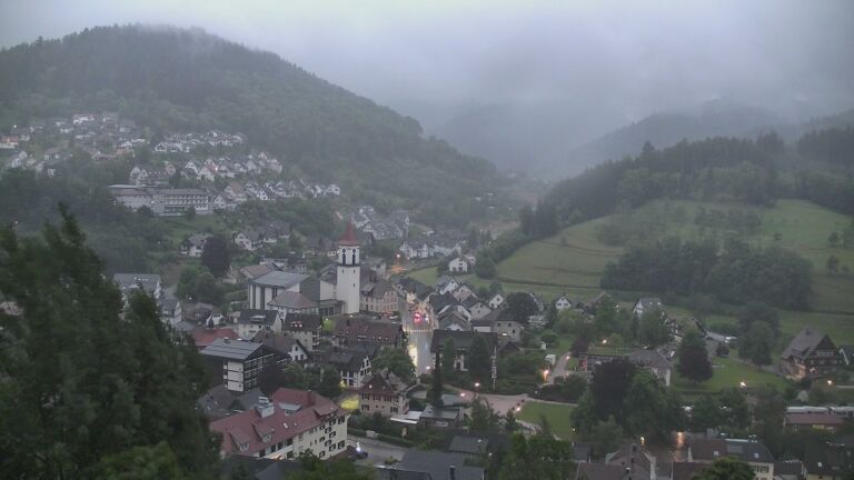Dieses Bild zeigt eine Webcam-Aufnahme von Ottenhöfen, aufgenommen am Dienstag, den 09.06.2026 um 05:40 Uhr