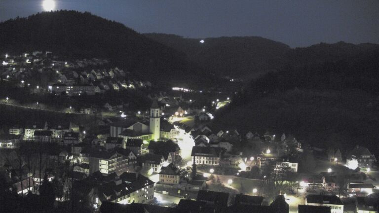 Dieses Bild zeigt eine Webcam-Aufnahme von Ottenhöfen, aufgenommen am Samstag, den 11.04.2026 um 05:50 Uhr