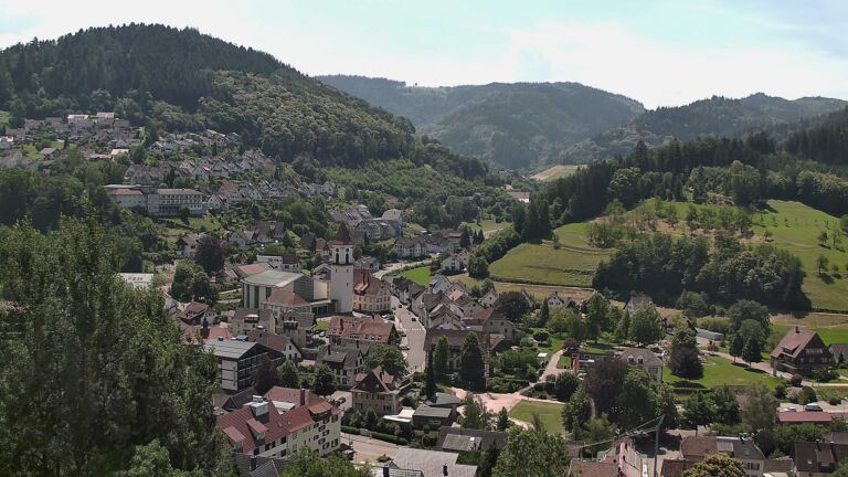 Dieses Bild zeigt eine Webcam-Aufnahme von Ottenhöfen, aufgenommen am Dienstag, den 23.06.2026 um 12:30 Uhr