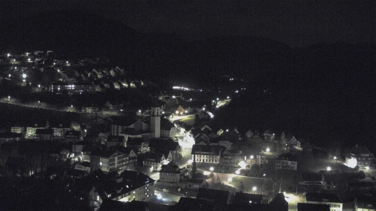 Dieses Bild zeigt eine Webcam-Aufnahme von Ottenhöfen, aufgenommen am Freitag, den 27.03.2026 um 03:00 Uhr