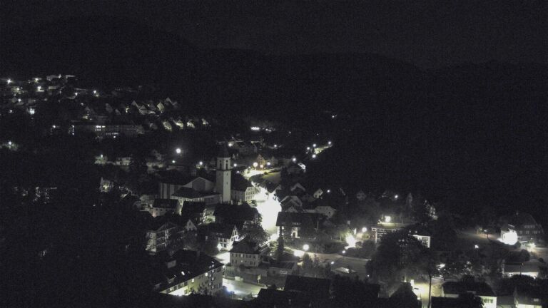 Dieses Bild zeigt eine Webcam-Aufnahme von Ottenhöfen, aufgenommen am Montag, den 13.07.2026 um 02:30 Uhr