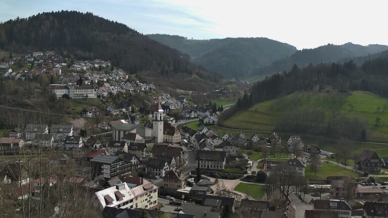 Dieses Bild zeigt eine Webcam-Aufnahme von Ottenhöfen, aufgenommen am Dienstag, den 24.03.2026 um 14:10 Uhr