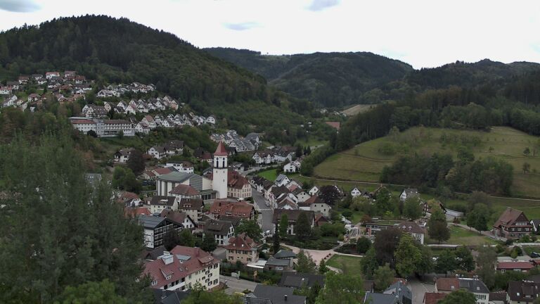 Dieses Bild zeigt eine Webcam-Aufnahme von Ottenhöfen, aufgenommen am Mittwoch, den 09.09.2026 um 14:20 Uhr