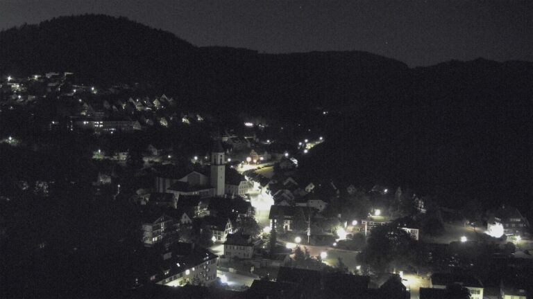 Dieses Bild zeigt eine Webcam-Aufnahme von Ottenhöfen, aufgenommen am Samstag, den 06.06.2026 um 02:30 Uhr