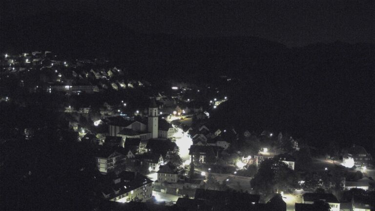 Dieses Bild zeigt eine Webcam-Aufnahme von Ottenhöfen, aufgenommen am Donnerstag, den 20.08.2026 um 00:30 Uhr