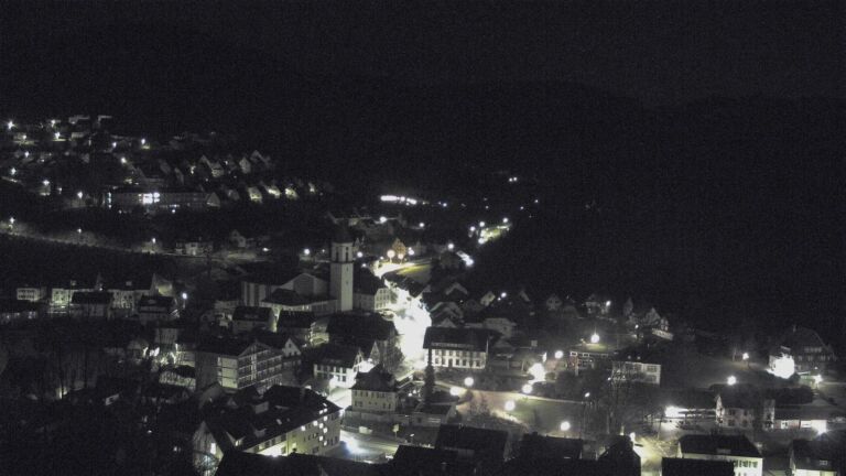 Dieses Bild zeigt eine Webcam-Aufnahme von Ottenhöfen, aufgenommen am Mittwoch, den 11.03.2026 um 02:30 Uhr