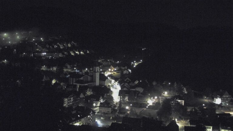 Dieses Bild zeigt eine Webcam-Aufnahme von Ottenhöfen, aufgenommen am Sonntag, den 11.10.2026 um 04:30 Uhr