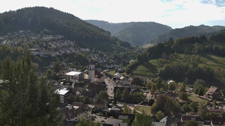 Dieses Bild zeigt eine Webcam-Aufnahme von Ottenhöfen, aufgenommen am Mittwoch, den 30.09.2026 um 11:10 Uhr