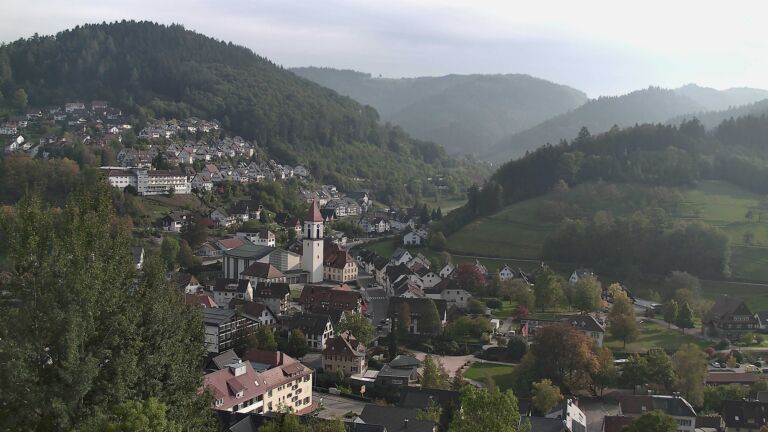 Dieses Bild zeigt eine Webcam-Aufnahme von Ottenhöfen, aufgenommen am Dienstag, den 20.10.2026 um 15:50 Uhr