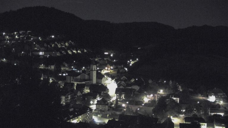 Dieses Bild zeigt eine Webcam-Aufnahme von Ottenhöfen, aufgenommen am Mittwoch, den 02.09.2026 um 01:30 Uhr