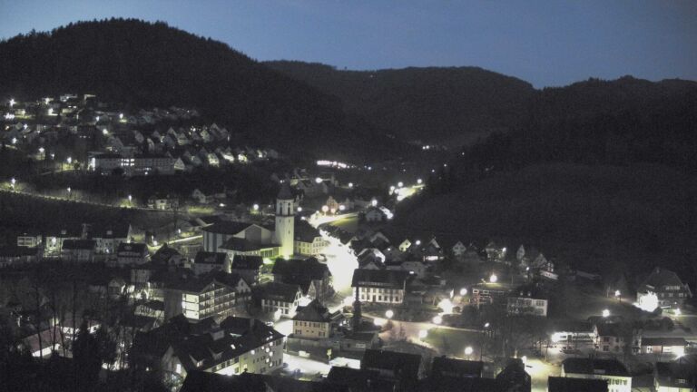 Dieses Bild zeigt eine Webcam-Aufnahme von Ottenhöfen, aufgenommen am Freitag, den 20.03.2026 um 05:40 Uhr