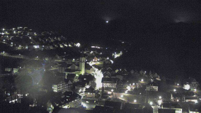 Dieses Bild zeigt eine Webcam-Aufnahme von Ottenhöfen, aufgenommen am Montag, den 16.02.2026 um 06:00 Uhr