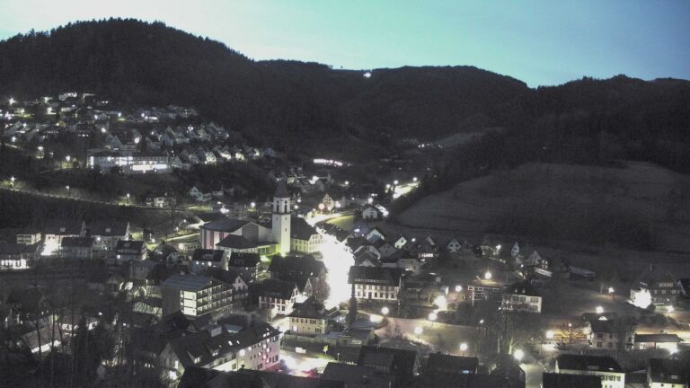 Dieses Bild zeigt eine Webcam-Aufnahme von Ottenhöfen, aufgenommen am Mittwoch, den 04.02.2026 um 07:00 Uhr