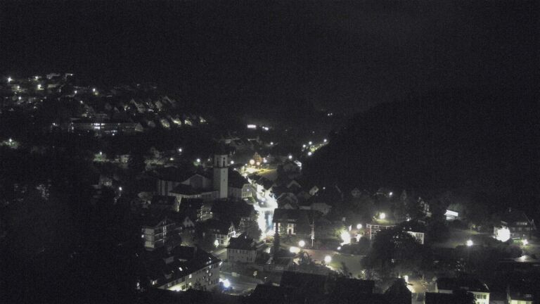 Dieses Bild zeigt eine Webcam-Aufnahme von Ottenhöfen, aufgenommen am Dienstag, den 12.05.2026 um 01:00 Uhr