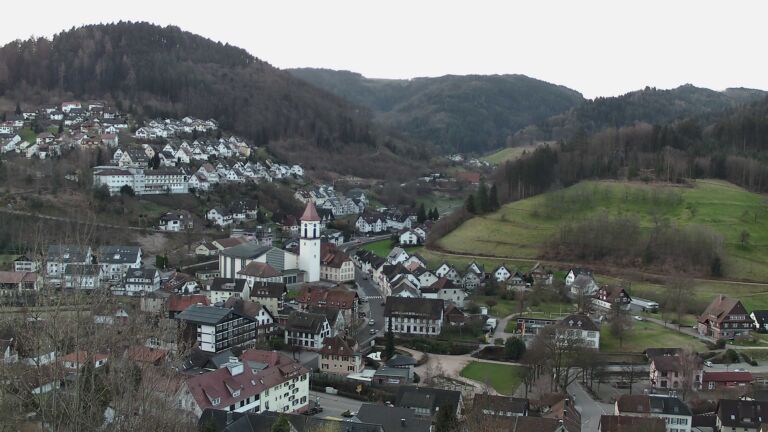 Dieses Bild zeigt eine Webcam-Aufnahme von Ottenhöfen, aufgenommen am Donnerstag, den 05.03.2026 um 07:10 Uhr